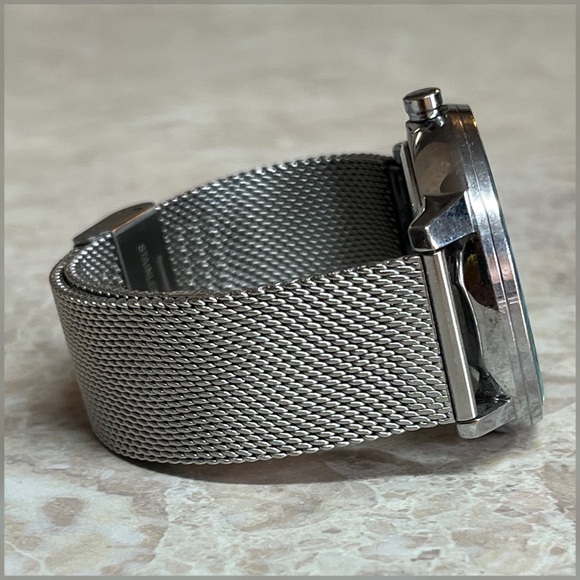 Calvin Klein CK Men’s Stainless Steel Mesh Wristwatch - Picture 3 of 11